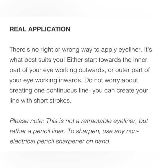 NIB RealHer Eye Am Resilient Metallic Bronze Eyeliner - Picture 6 of 8